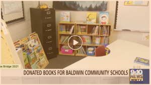 Organizations Make Donations for Classroom Libraries