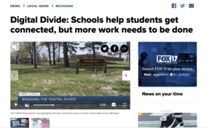 Baldwin Community Schools Makes the News 