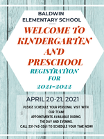 Welcome to Kindergarten and Preschool