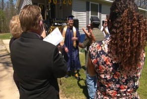 Baldwin Celebrates Senior Class with Drive-By Graduation